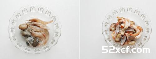 松露酱配海鲜蒸蛋的做法