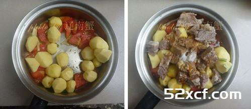 小土豆烧牛肉的做法