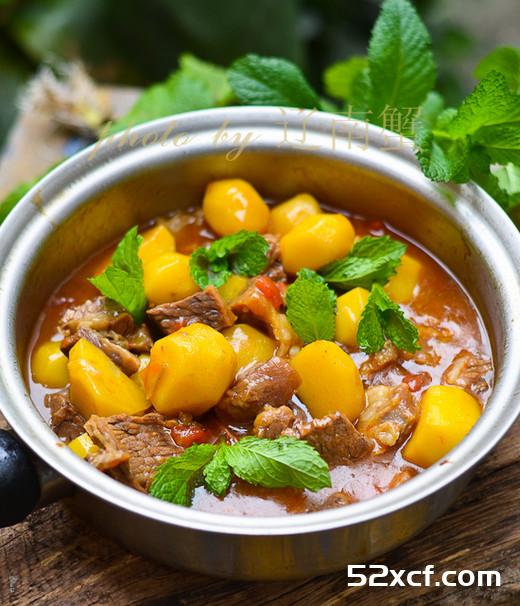 小土豆烧牛肉的做法