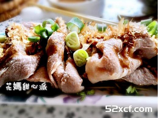 柴鱼麻酱拌肉片的做法教