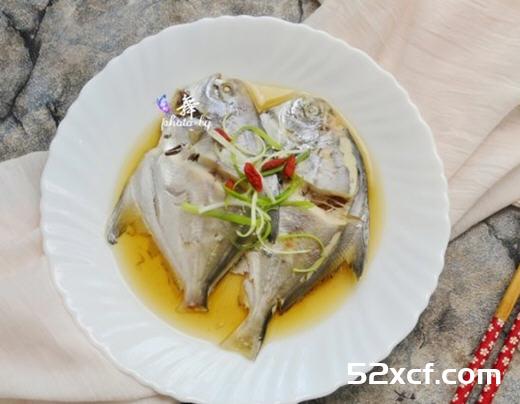 清蒸小鲳鱼的做法