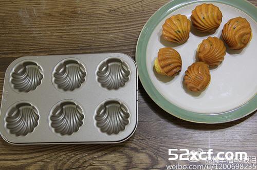蜜豆玛德琳的做法