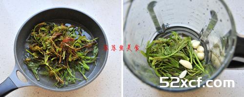 嫩芽拌面的做法
