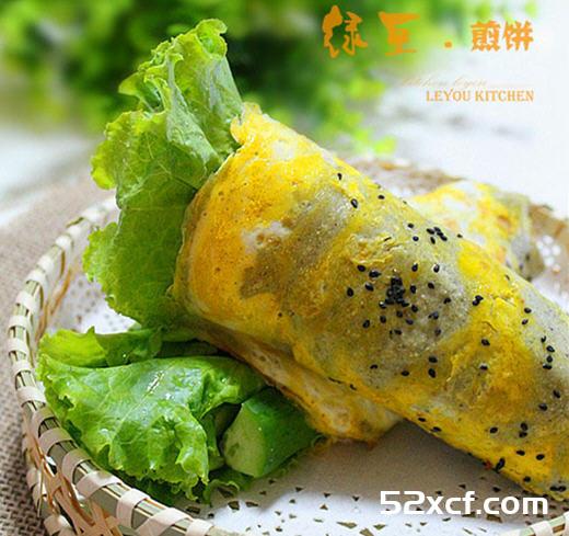 绿豆煎饼的做法