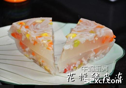 花式猪皮冻的做法