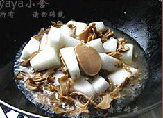 海米舞茸烧冬瓜的做法