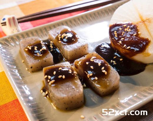 日式萝卜蒟蒻田乐的做法