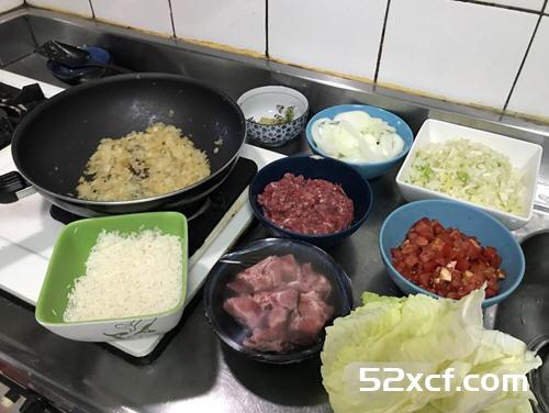 罗马尼亚高丽菜饭卷的做法