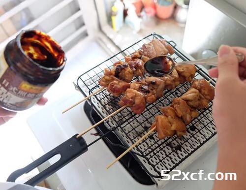 上班族必备烤鸡肉串便当
