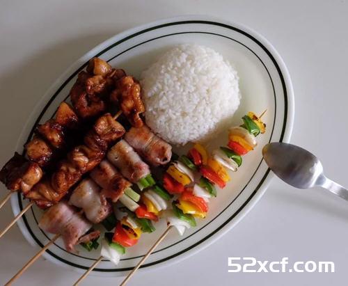 上班族必备烤鸡肉串便当