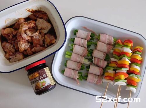 上班族必备烤鸡肉串便当