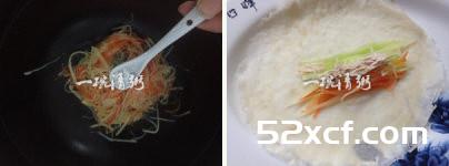 醋溜土豆丝卷的做法