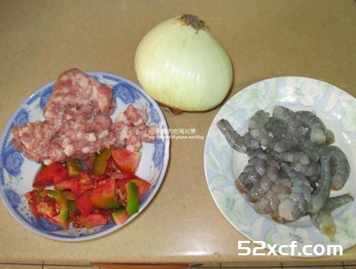 鲜虾笔管面的做法