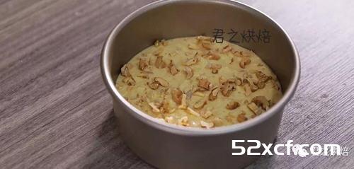 香蕉核桃蛋糕君之出品