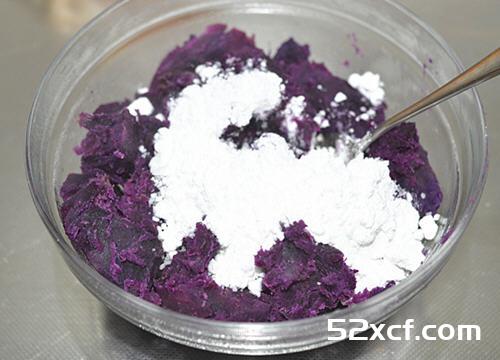 紫薯开花馒头的做法