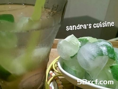 图解青柠檬冰水