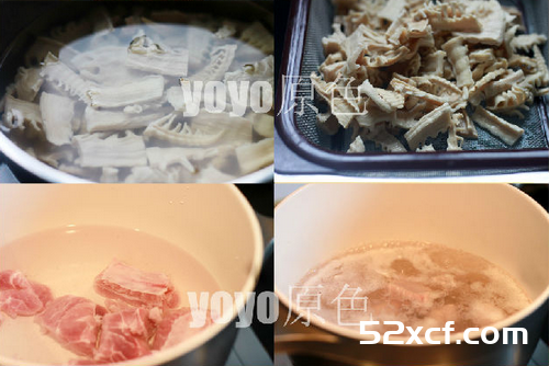 笋干排骨汤的做法