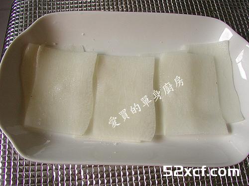 水晶萝卜卷的做法