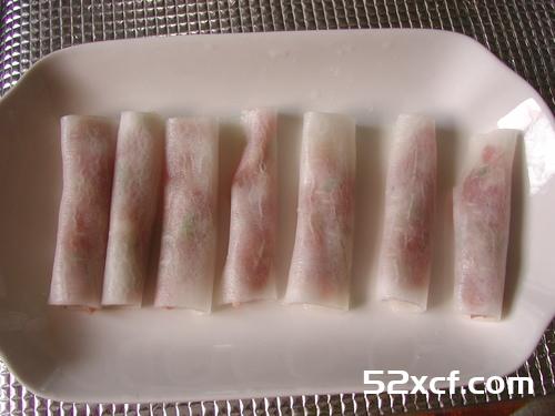 水晶萝卜卷的做法