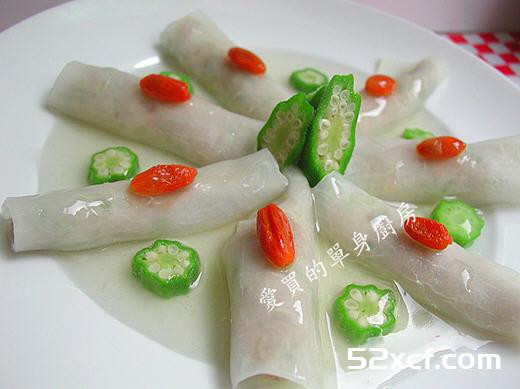 水晶萝卜卷的做法