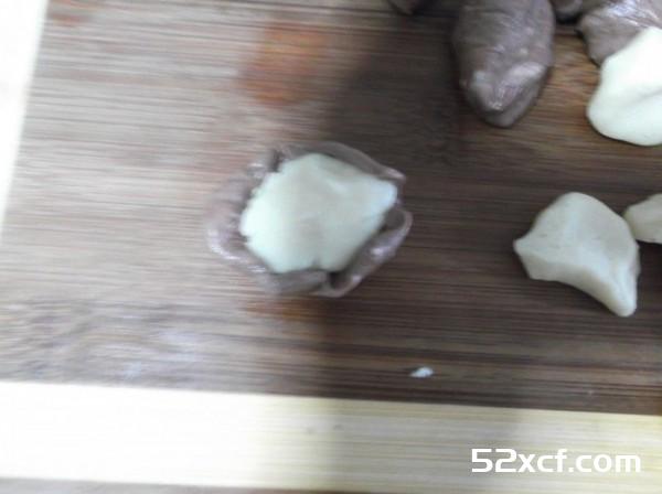 可可绿豆酥的做法