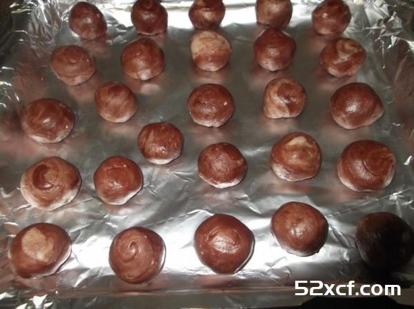 可可绿豆酥的做法