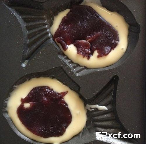 鲷鱼烧红豆沙馅的做法