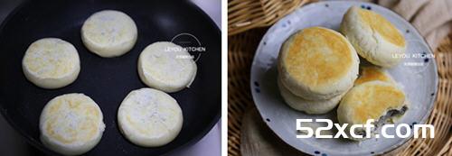 平底锅做苏式芝麻椒盐月饼