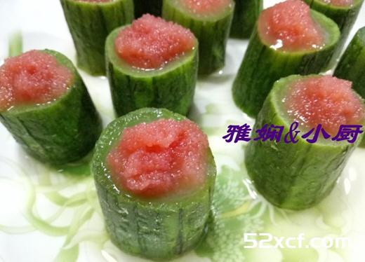 明太鱼子蒸丝瓜的做法