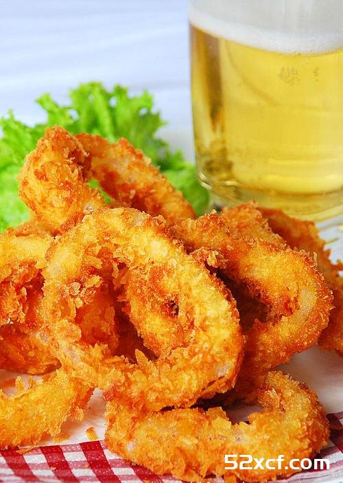 美工酥炸洋葱圈的做法