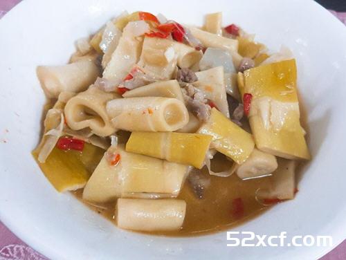 桂竹笋炒肉丝的