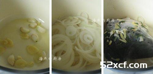 葱香焗鱼头的做法