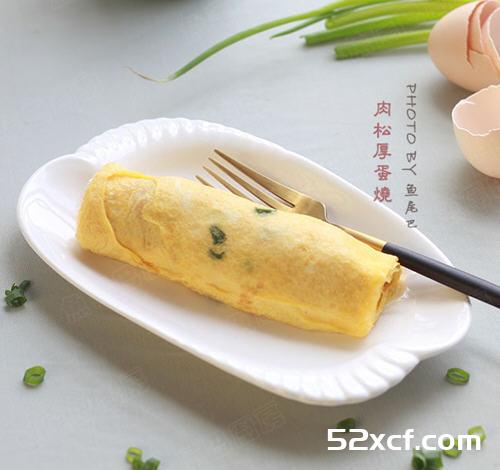 肉松厚蛋烧的家常做法