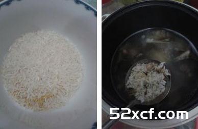 花生菜干粥的做法