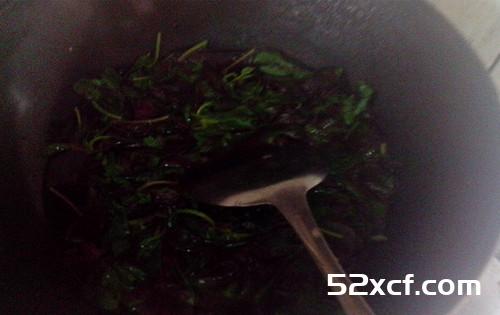 凉拌红苋菜的做法
