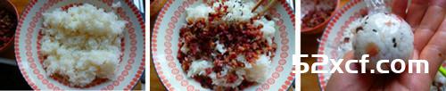 腊肠饭小团的做法