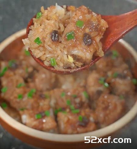广东排骨蒸饭的做法