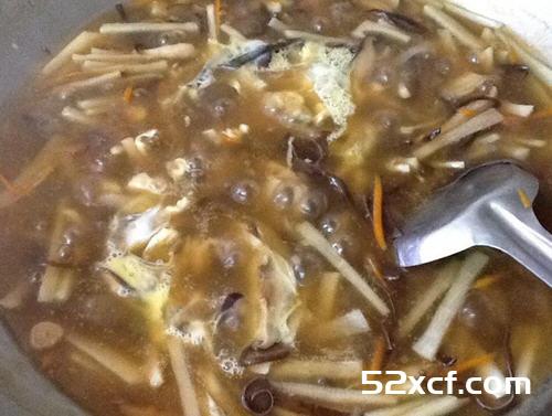香菇肉羹汤的做法