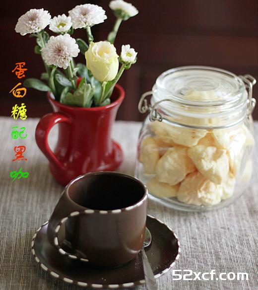 自制童趣蛋白糖的做法