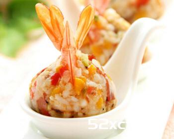 缤纷虾球的做法