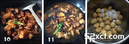 小土豆烧肉的做法