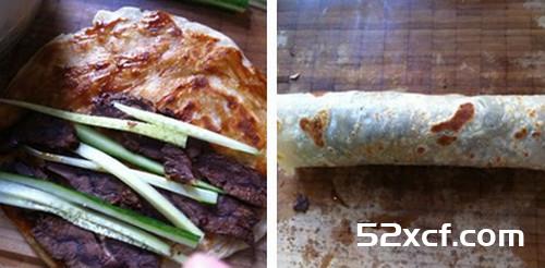 台湾小吃牛肉卷饼的做法