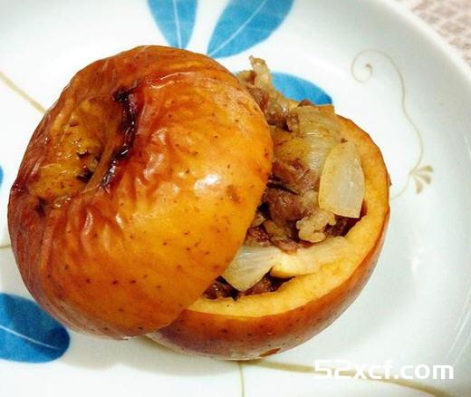 迷迭香羊肉苹果盅的做法