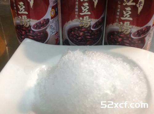 红豆紫米奶酪爆冰的做法
