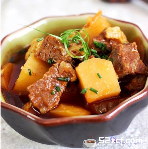 番茄酱土豆烧牛肉的做法
