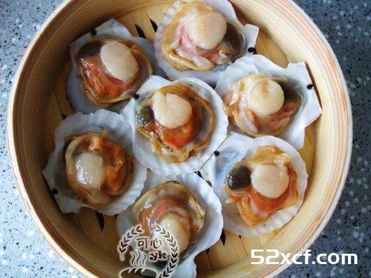 清蒸蒜蓉粉丝蒸扇贝的做法