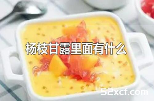 杨枝甘露里面都有什么东西？