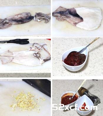 铁板鱿鱼的做法