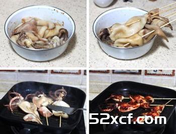 铁板鱿鱼的做法