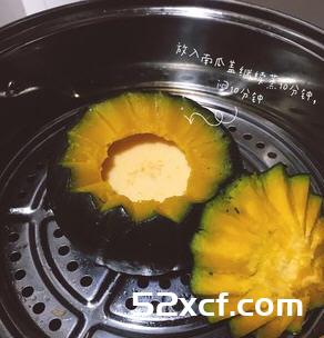 贝贝鸡蛋南瓜盅的做法